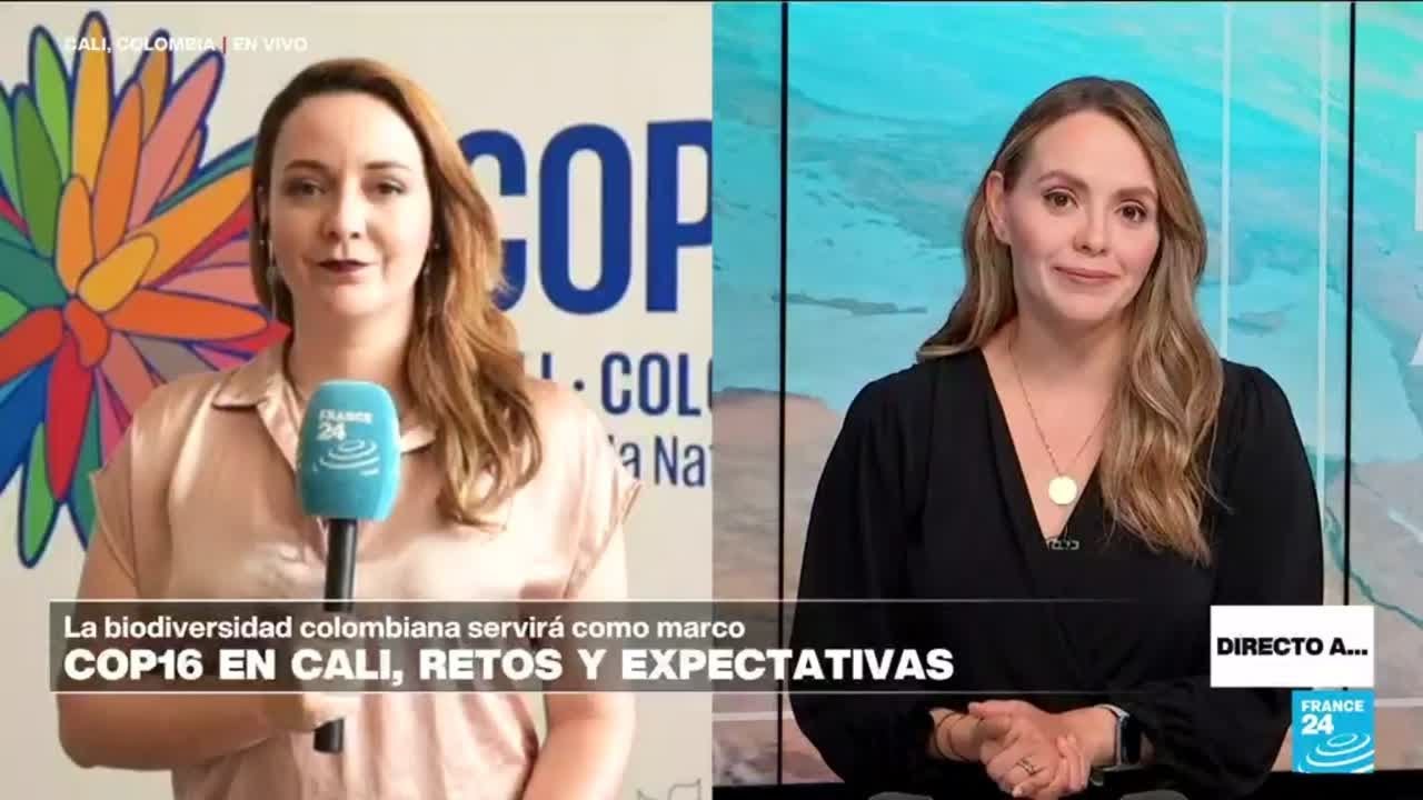 Directo a ...Cali y los objetivos de la COP16 en materia económica • FRANCE 24 Español