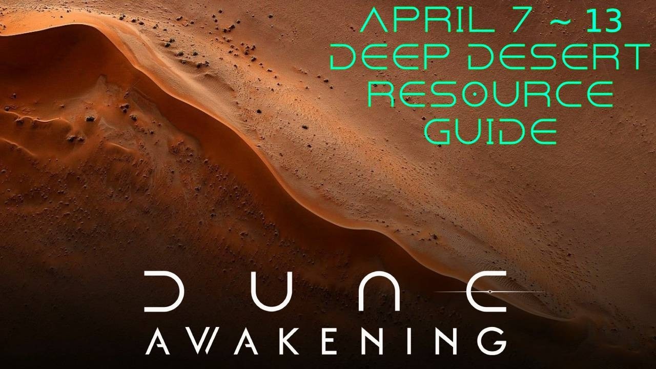 Руководство по ресурсам Глубокой пустыни в дополнении Dune Awakening (Секреты еженедельного обнов...