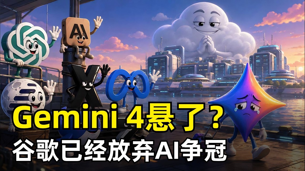 谷歌放弃AI争冠，Gemini 4估计悬了？ | DeepMind | 谷歌云 | GCP | 杰夫&middot;迪恩 | 哈萨比斯 | 托马斯&middot;库里安 | TPU | AI三强 | 算力 | AGI