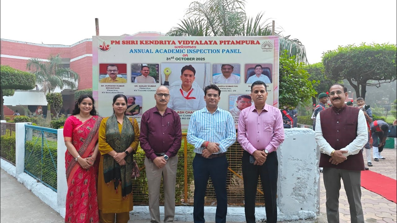 A glimpse into our school's vibrant life- Inspection Day Highlights Shift 1 @kvsrodelhilive3820