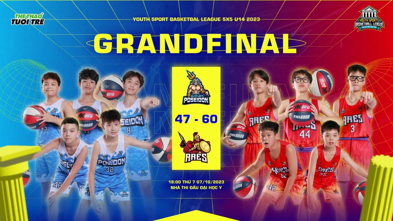 [HIGHLIGHT] U14 YSBL 2023 ( FINAL ) - ARES VS POSEIDON
