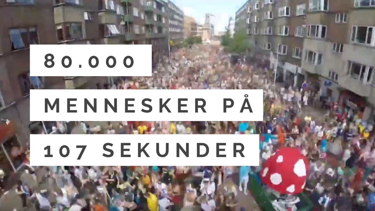 Timelapse fra Aalborg Karneval 2018