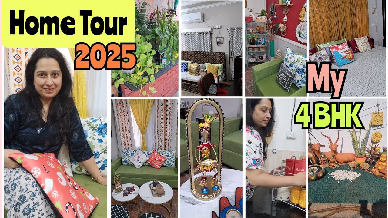 My Home Tour 2025|4 Bedroom 3 Bathroom Villa |Independent House Tour देखिए कैसे रखती हुॅ मै अपना घर