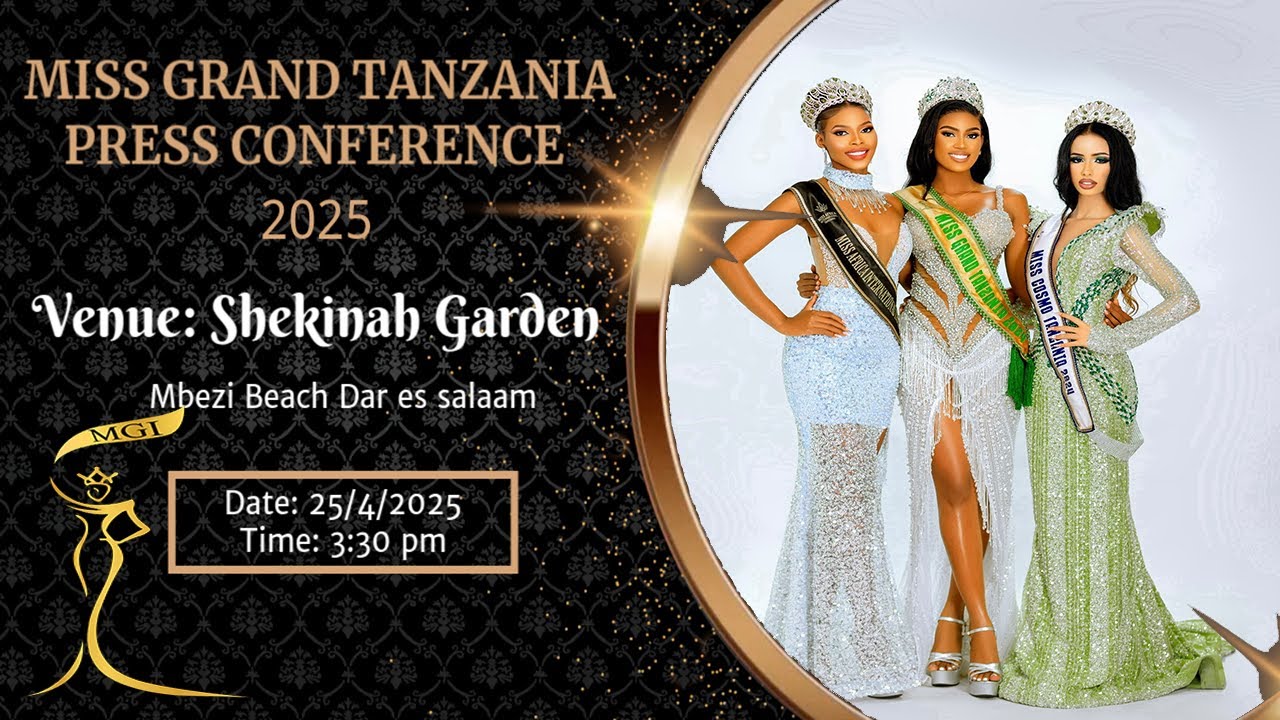 MISS GRAND TANZANIA PRESS CONFERENCE 2025