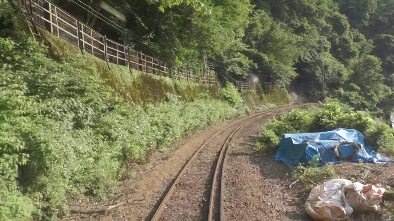 2016.07.10　わたらせ渓谷鉄道　WKT-500形　原向駅&rarr;沢入駅