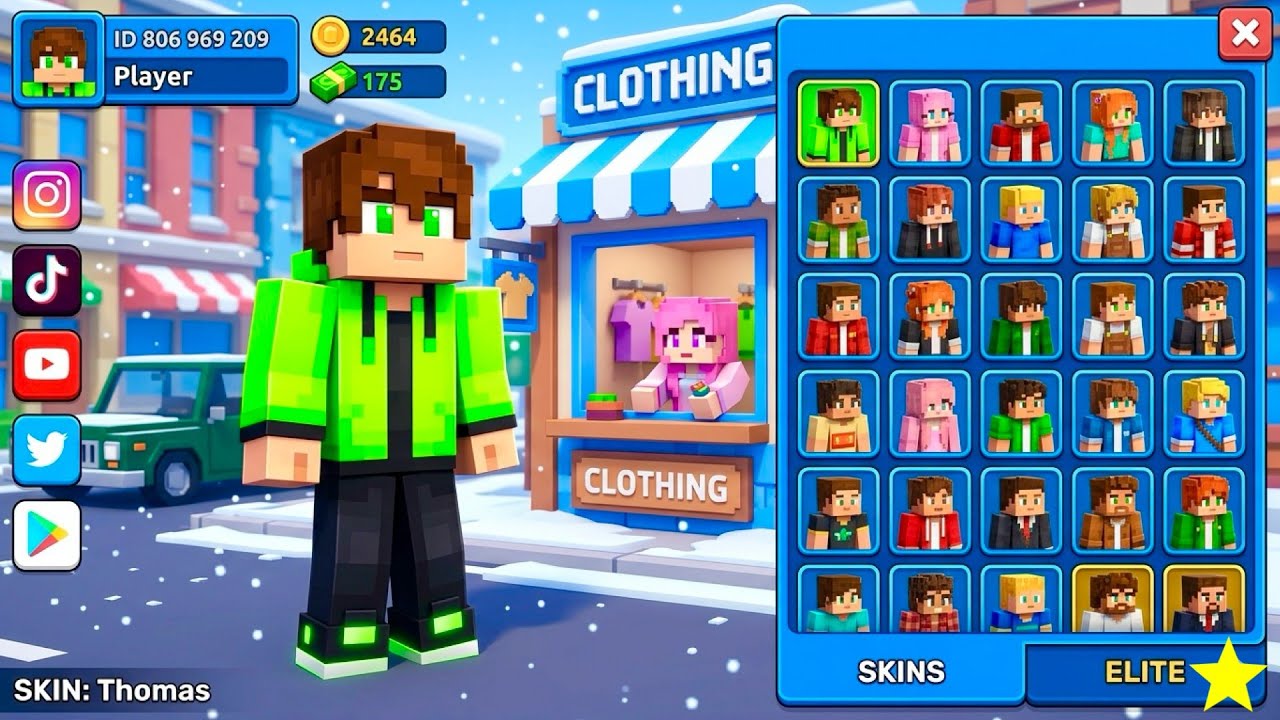 School Party Craft Big City Adventure🏍️🚘New Live Gameplay || Party Craft Android Mobile Game Part-49