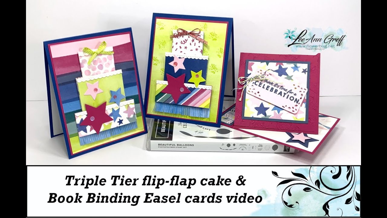 Beautiful Balloons Fancy Fold cards