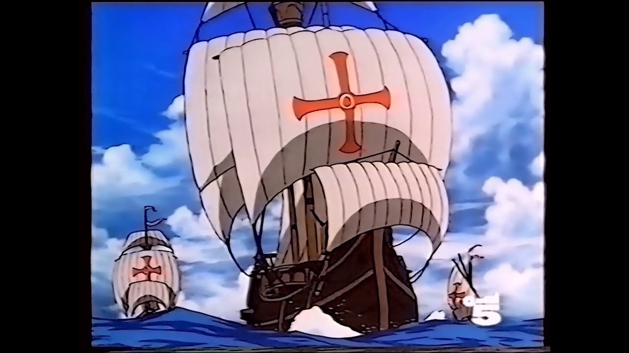 Cristoforo Colombo (videosigla apertura da Canale 5)