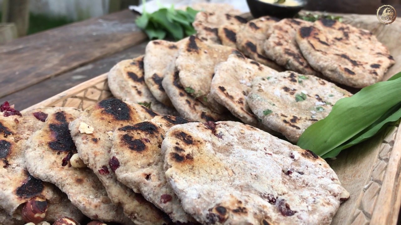Fladbrød på 3 måder - Flatbreads in three ways