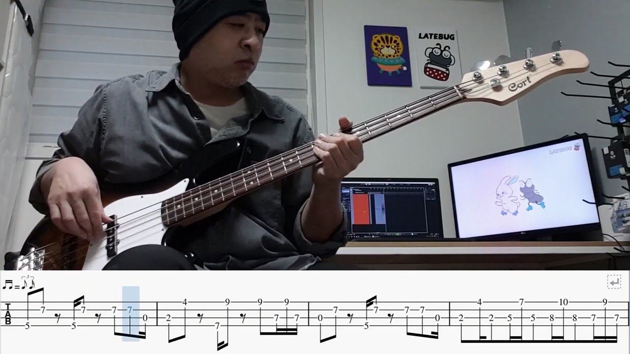 New Jeans - Hype Boy Bass Cover (뉴진스 하입보이 베이스 커버) + BASS TAB 악보
