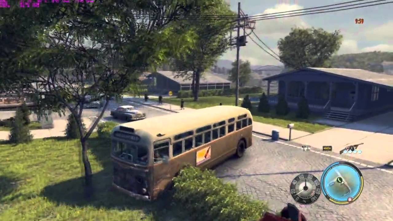 Mafia 2 PC Demo Gameplay - Reckless driving, brawling, and shootouts on Palit GTX 460 Sonic Platinum