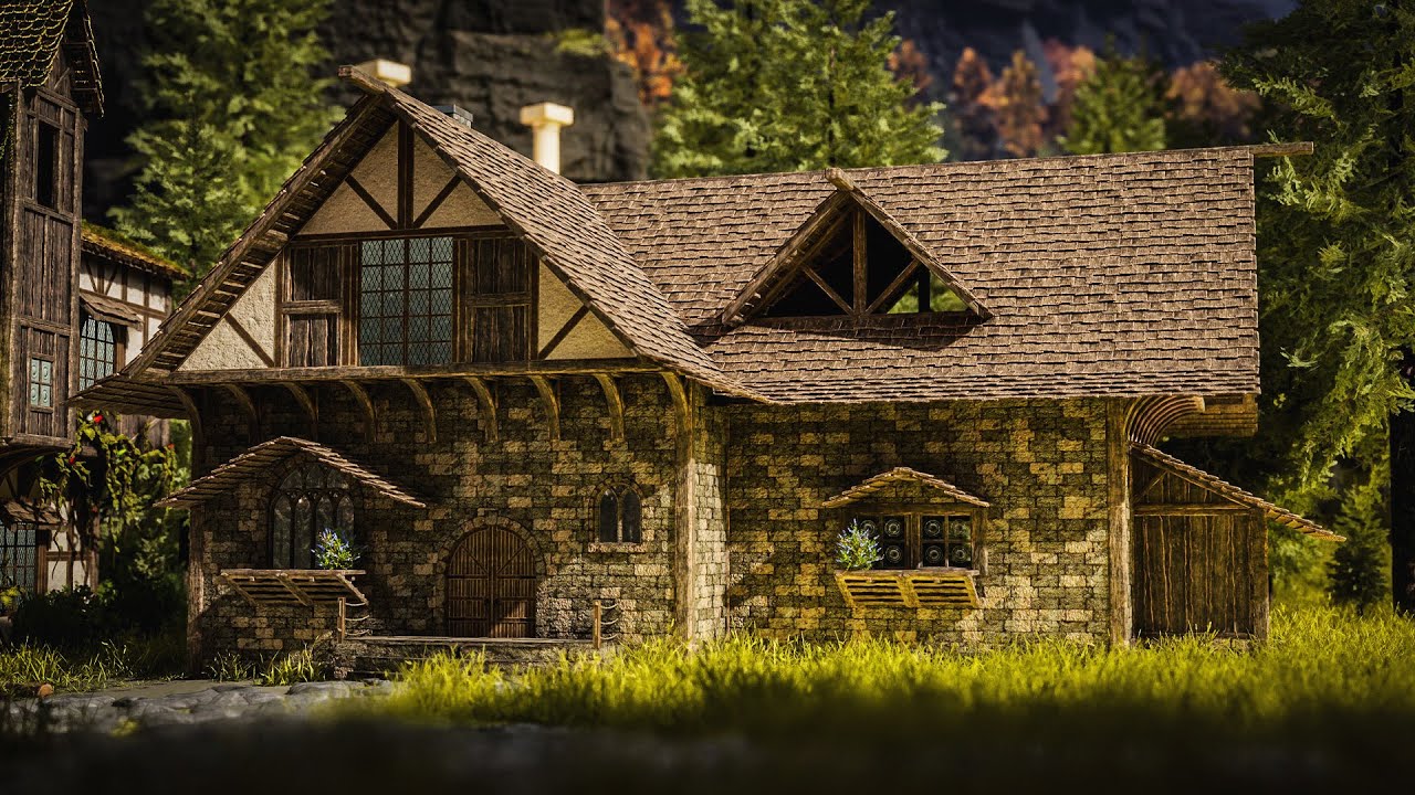 🔴 NEW Castles, Keeps and Forts Cosmetic Skin Version in ARK: Survival Ascended!