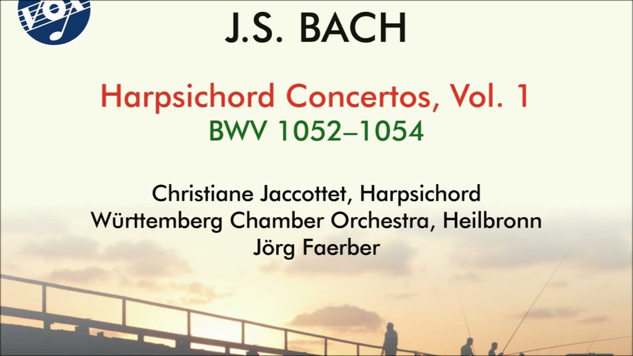 J. S. Bach - Harpsichord Concertos - Ch. Jaccottet  (Vol. 01- 04)
