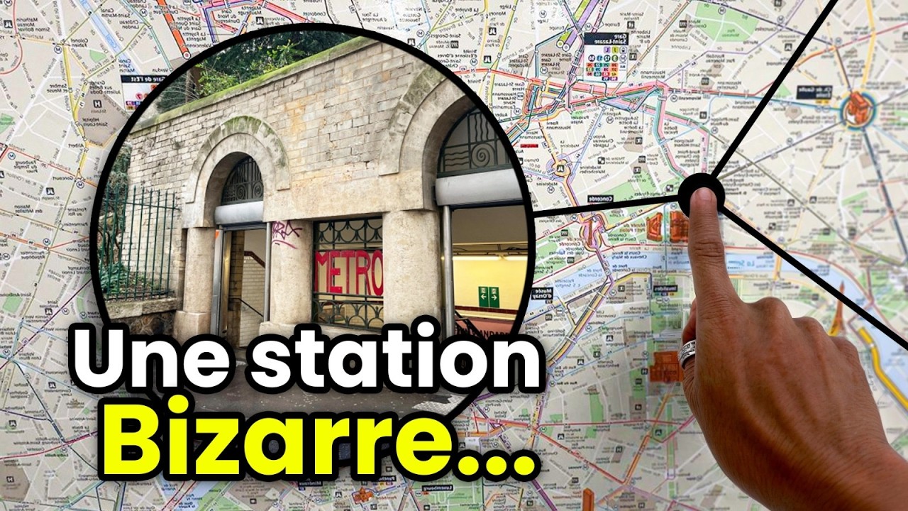 7 STATIONS ATYPIQUES du MÉTRO de PARIS
