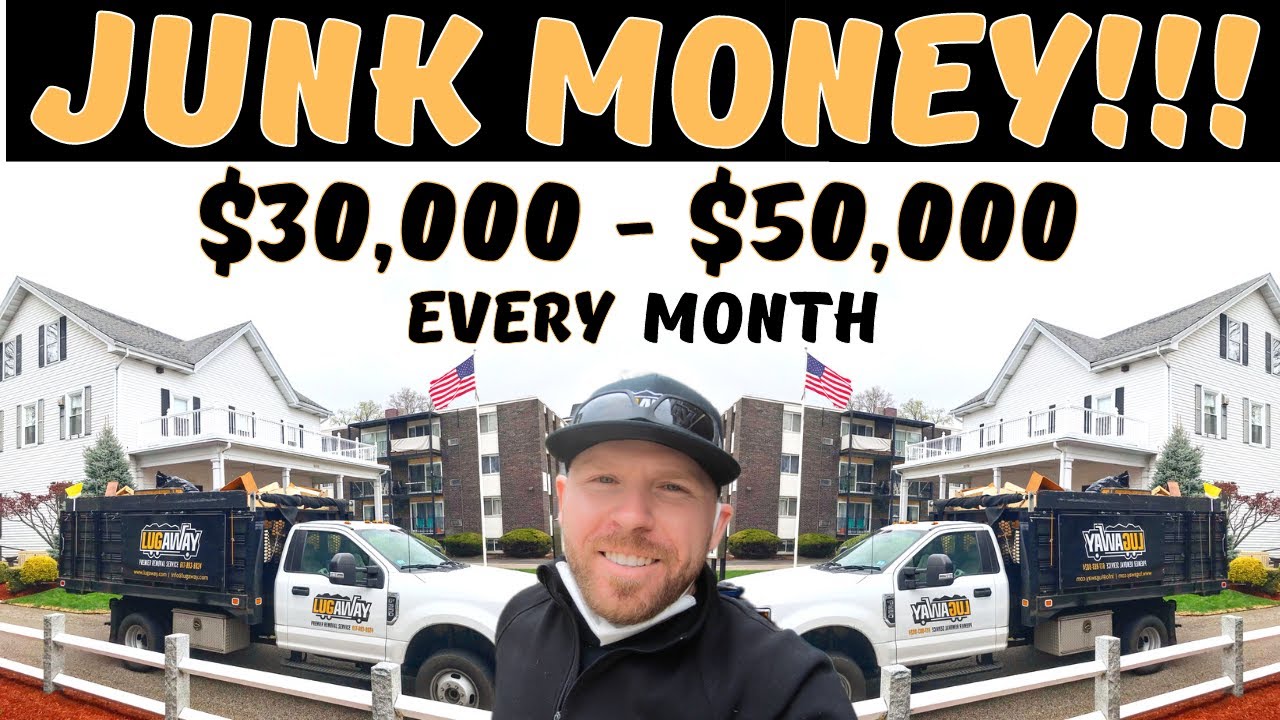 MAKE $30K - $50K EVERY MONTH! JUNK REMOVAL DAY IN THE LIFE EPISODE 13