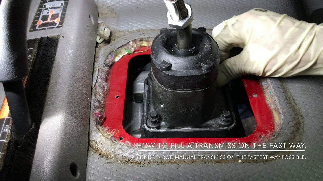 How To Fill The Transmission The Fast Way .
