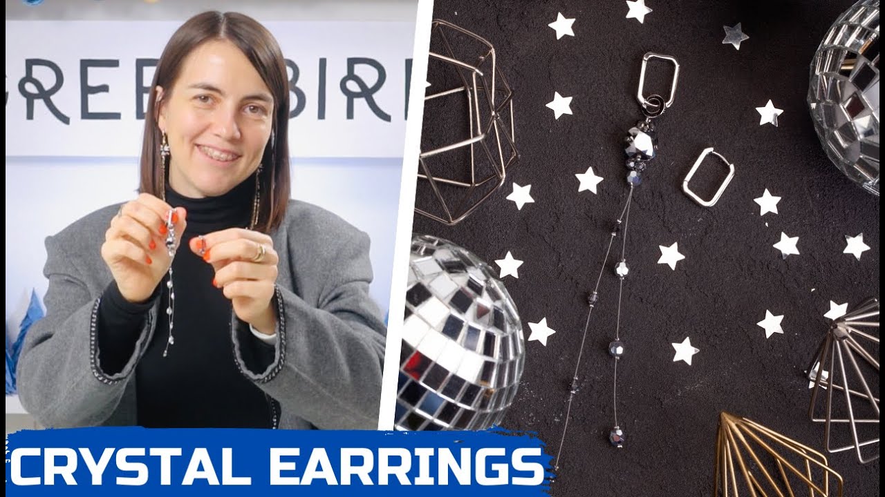 Handmade Crystal Earrings Tutorial