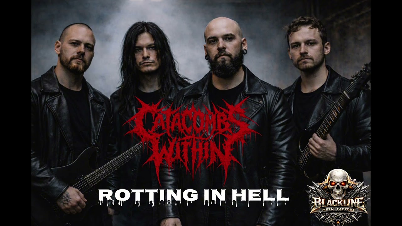 🔥 CATACOMBS WITHIN – Rotting in Hell 🔥 | Brutal Deathcore | Blackline Metal Factory