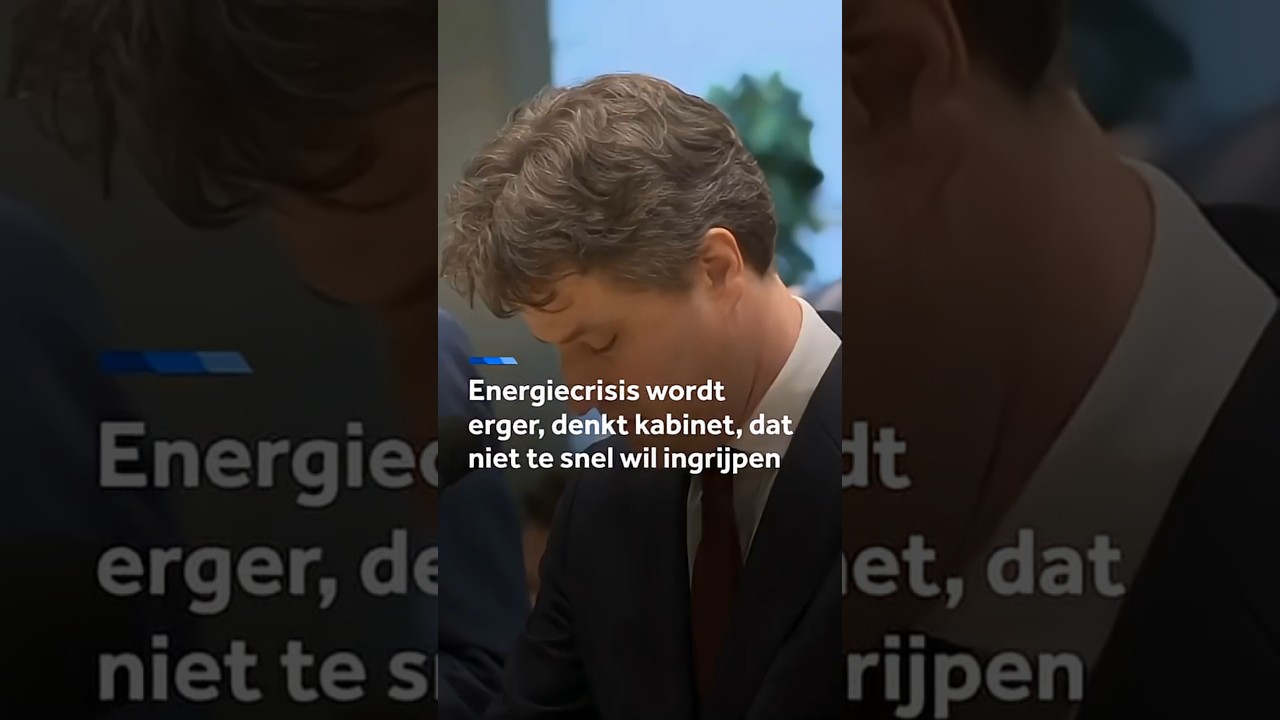 Energiecrisis wordt erger, denkt kabinet, dat niet te snel wil ingrijpen