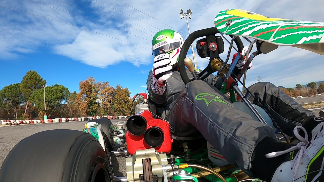KZ2 Karting Sallent - 21/11/2021 Front cam 🎥
