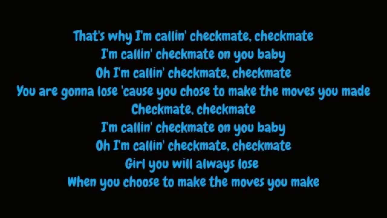 Jesse McCartney - Checkmate (Lyrics HD)