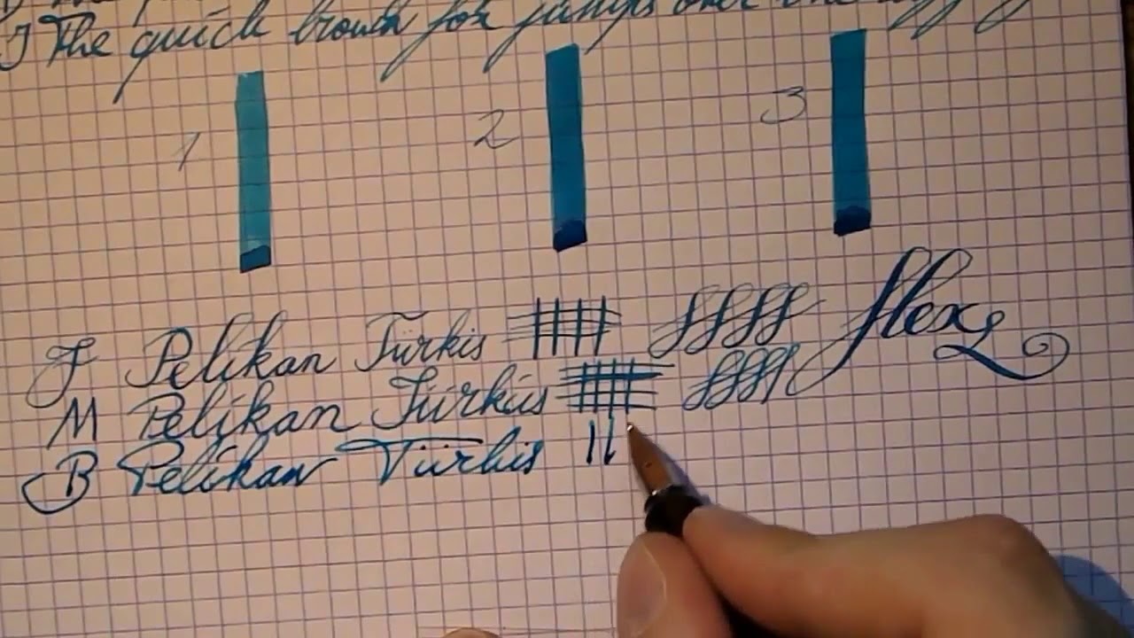 Inkcyclopedia Pelikan Turquoise/Türkis