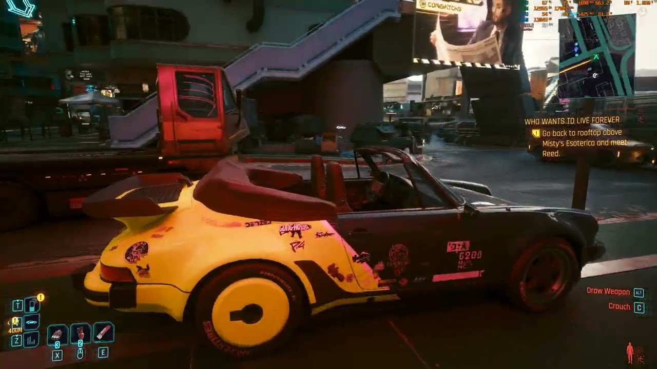 Cyberpunk 2077 4K DLSS B MSI RTX 5090 32G Suprim SOC MATRIX BIOS