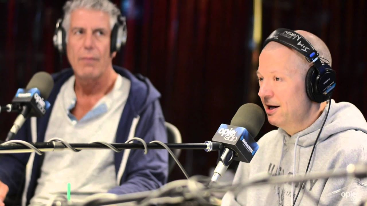 Anthony Bourdain says Trump has Non-creditable Hair - @OpieRadio @JimNorton