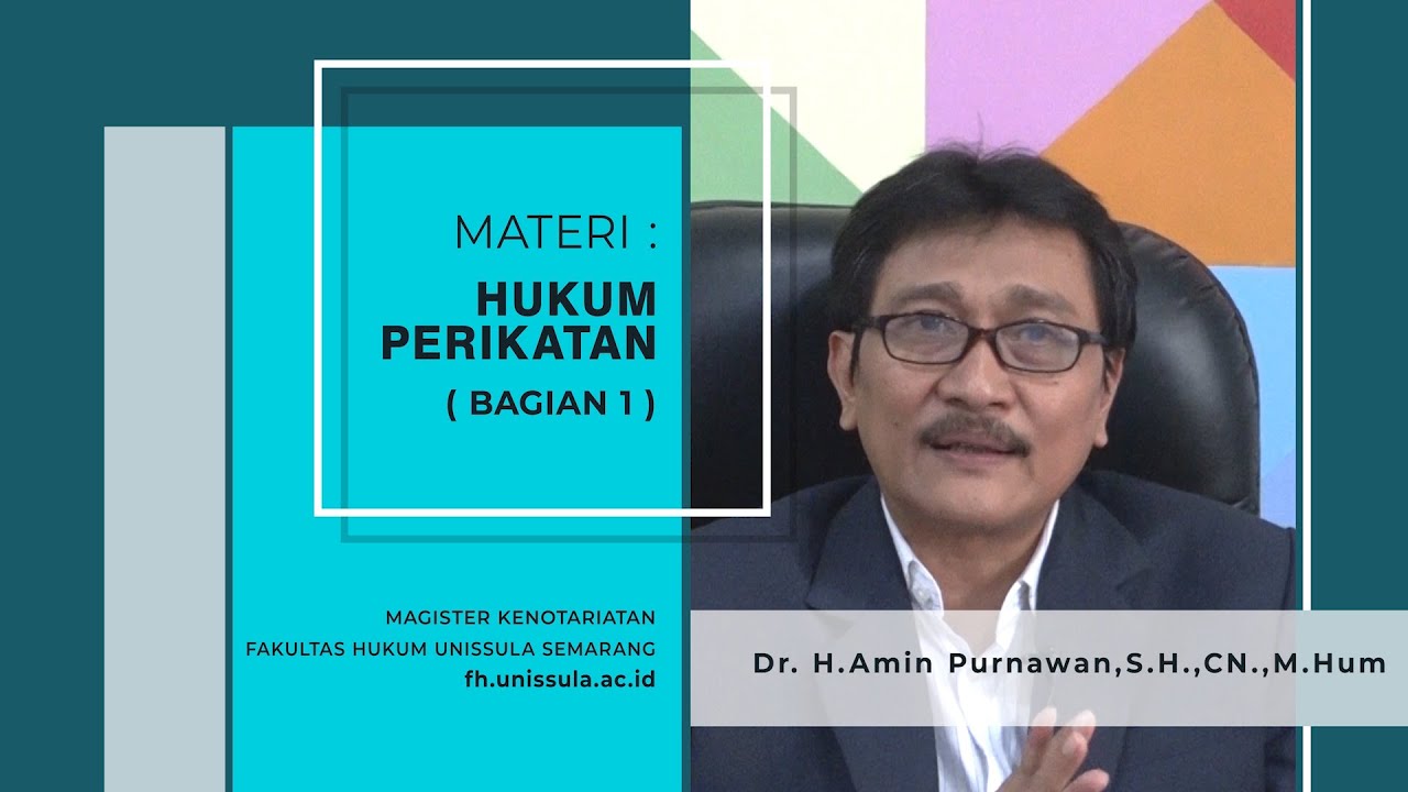 Hukum Perikatan (bagian 1)