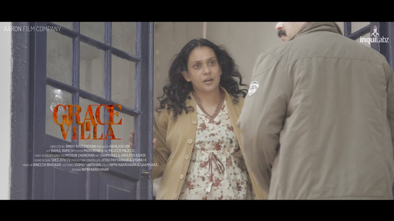 Grace Villa | Malayalam Short Film 2016 HD | Parvathi T | Rajesh Hebbar | Kochu Preman