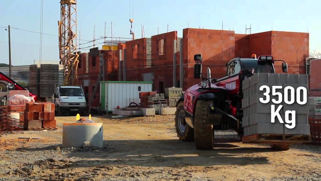 Ładowarki teleskopowe MANITOU MT 835, MT 1135, MT 1335 - AGRO-EKO
