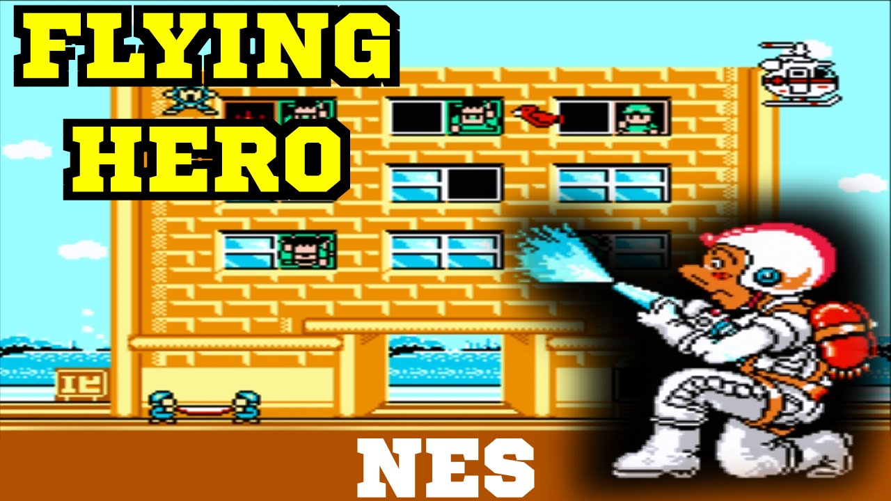 Flying Hero - Пожарная Команда (8-bit)