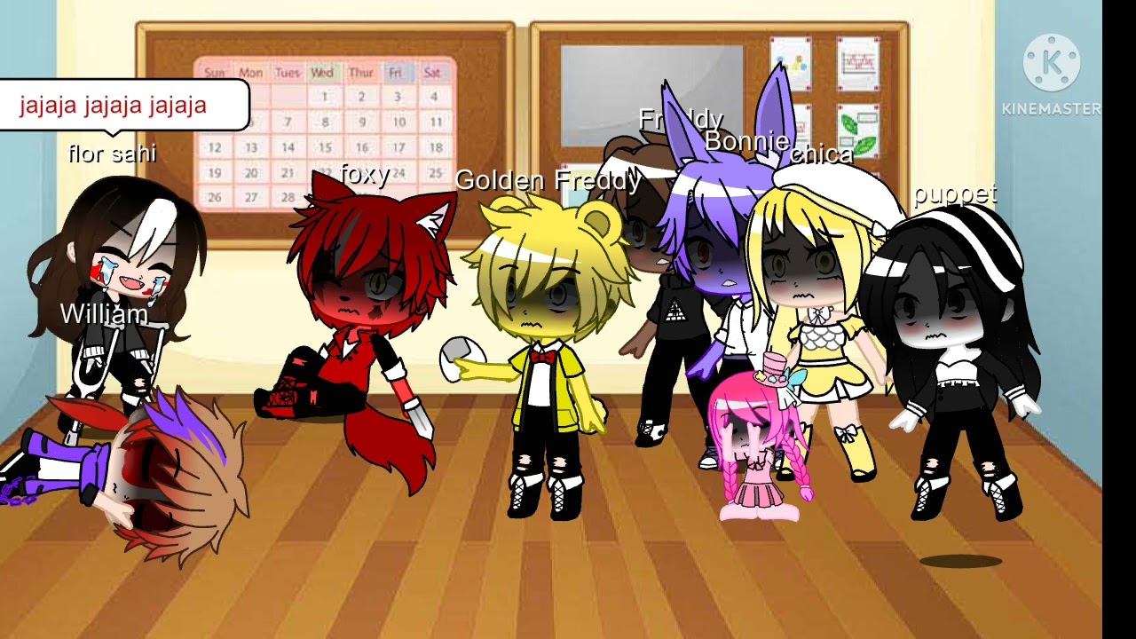 William afton reunión con fnf1 parte 1/2