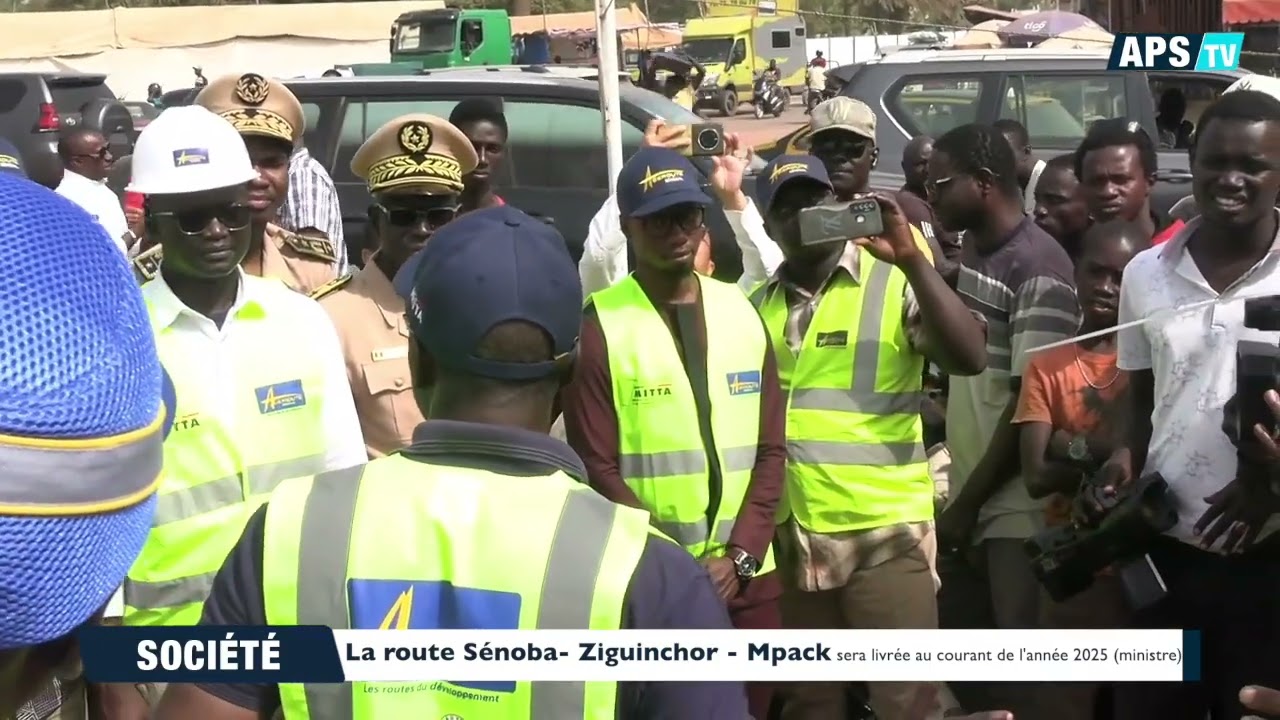 La route Sénoba-Ziguinchor-Mpack sera livrée au courant de l'année 2025 (ministre)