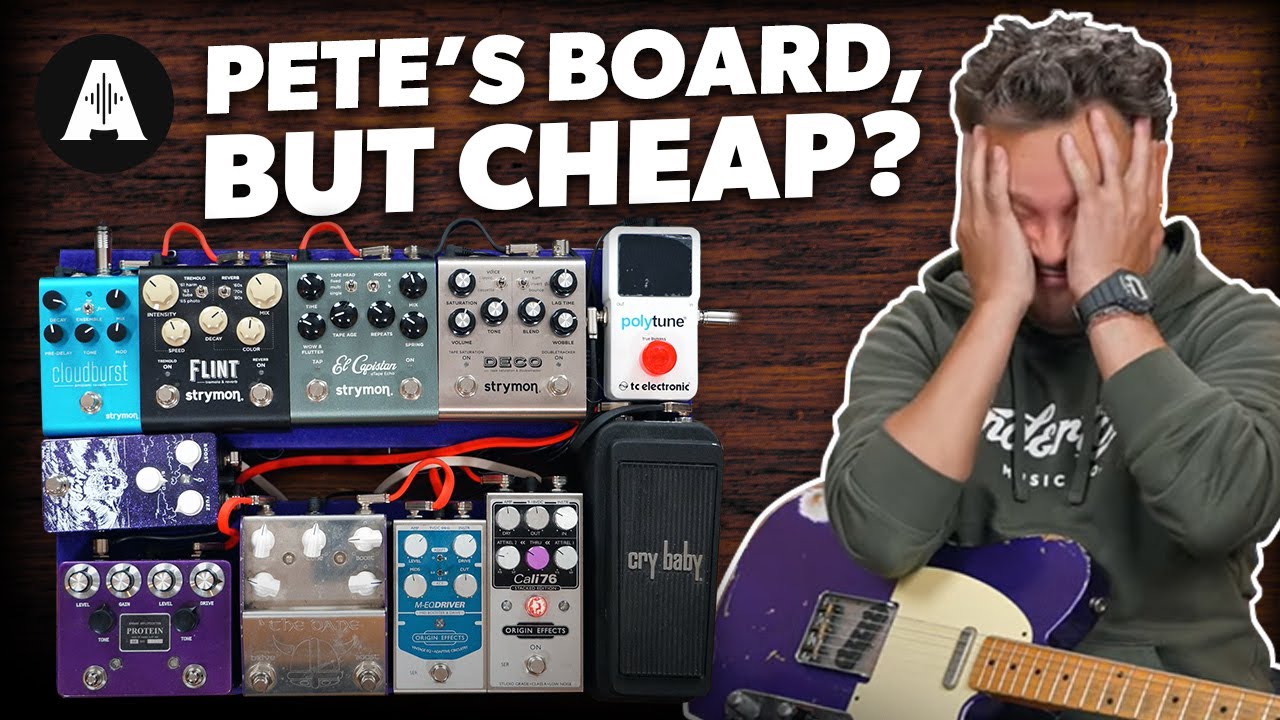 Can We Build Pete's Board With Cheap Pedals!? - Guitar Pedalboard Challenge!