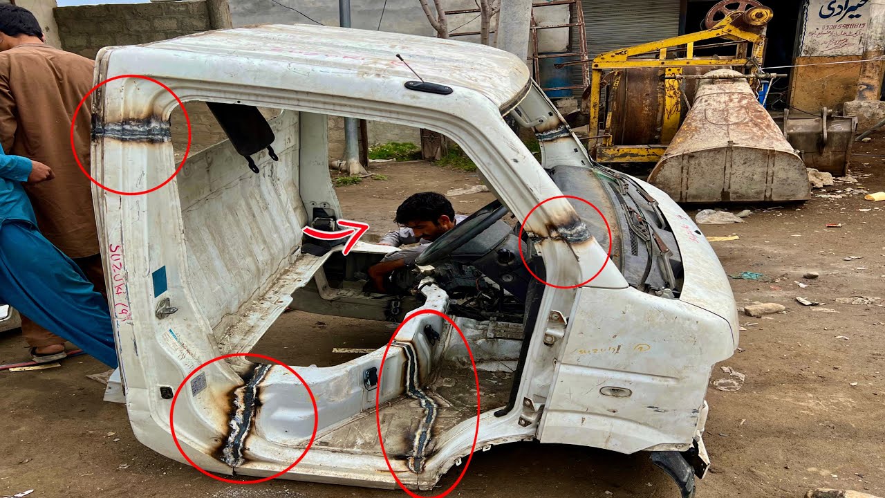 A New  Brand Suzuki – Japan Scrap, Repaired & Rebuilt in Pakistan Mechanic