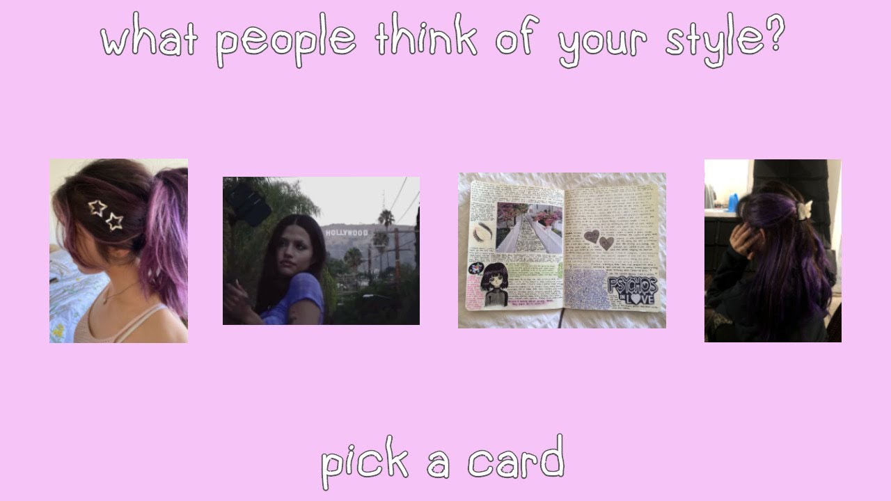 what people think of your style? ✨🌙 pick a card tarot reading