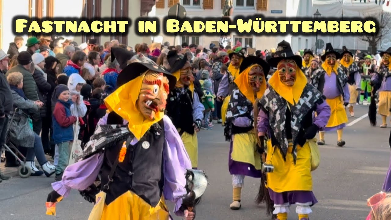 Fastnacht in Baden-W&uuml;rttemberg: A Carnival of Tradition and Celebration on the French Border! 🎭🇩🇪🇫🇷