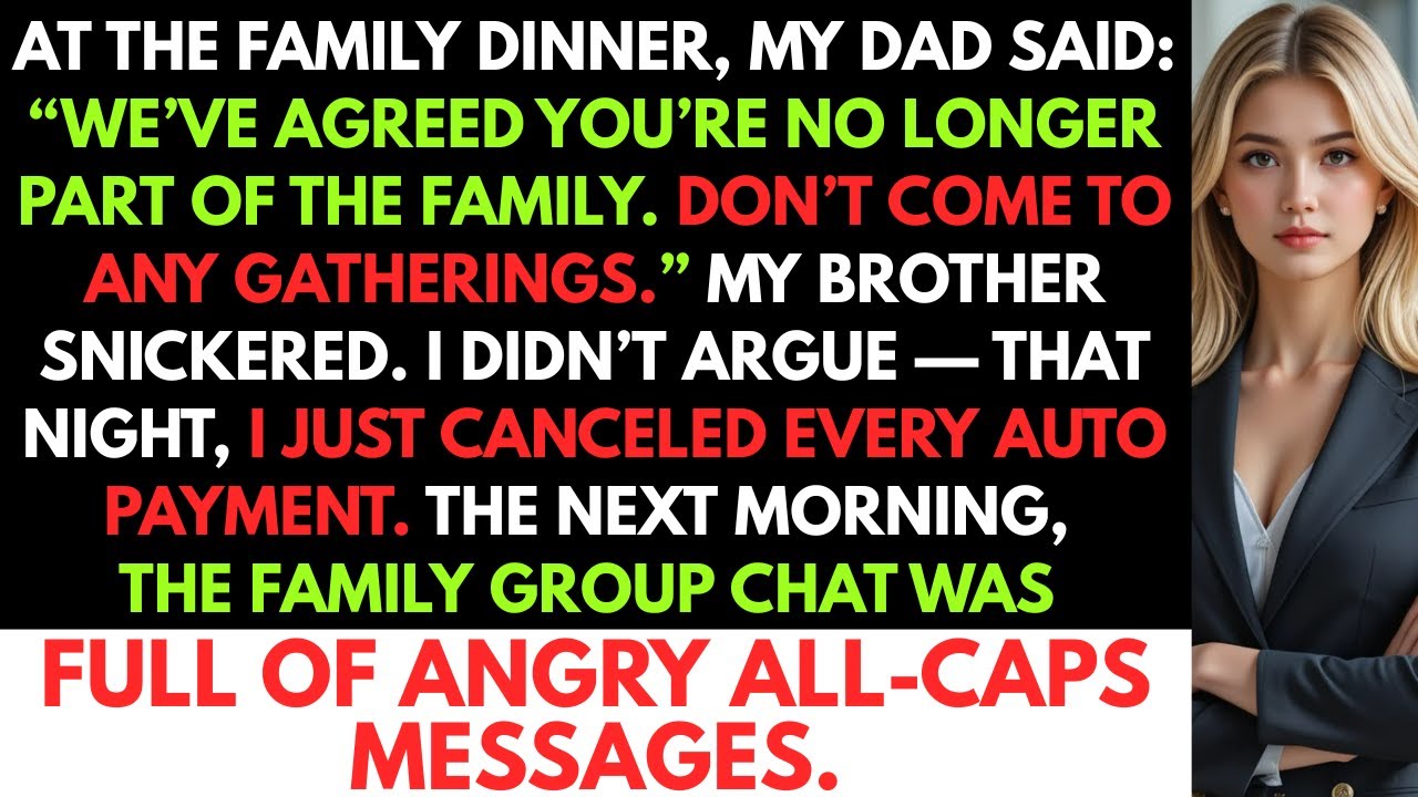 At The Family Party, DAD Said: 