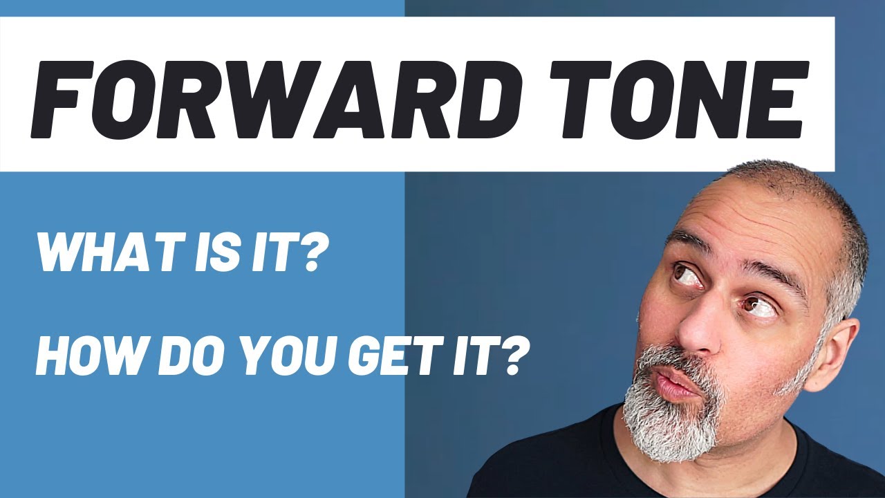 Great Singers Have Forward Tone...Whats That?