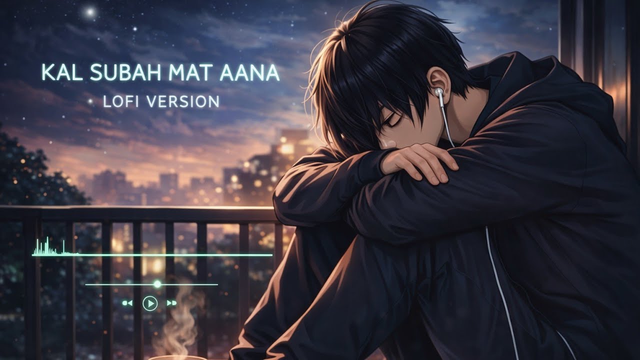 Kal Subah Mat Aana 💔 | Sad Hindi Lofi | Slowed Reverb | Alone Night Vibes