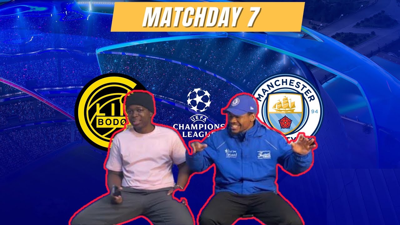 BODØ/GLIMT 3-1 MANCHESTER CITY CHAMPIONS LEAGUE MATCHDAY 7! #MCFC #HAALAND #MANCITY #CHAMPIONSLEAGUE