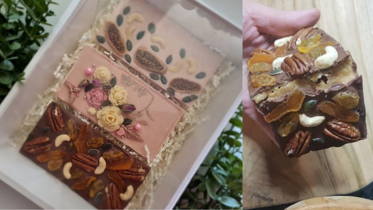 tablette au chocolat personnalisé, صنع منزيلي وبأفكار راقيه
