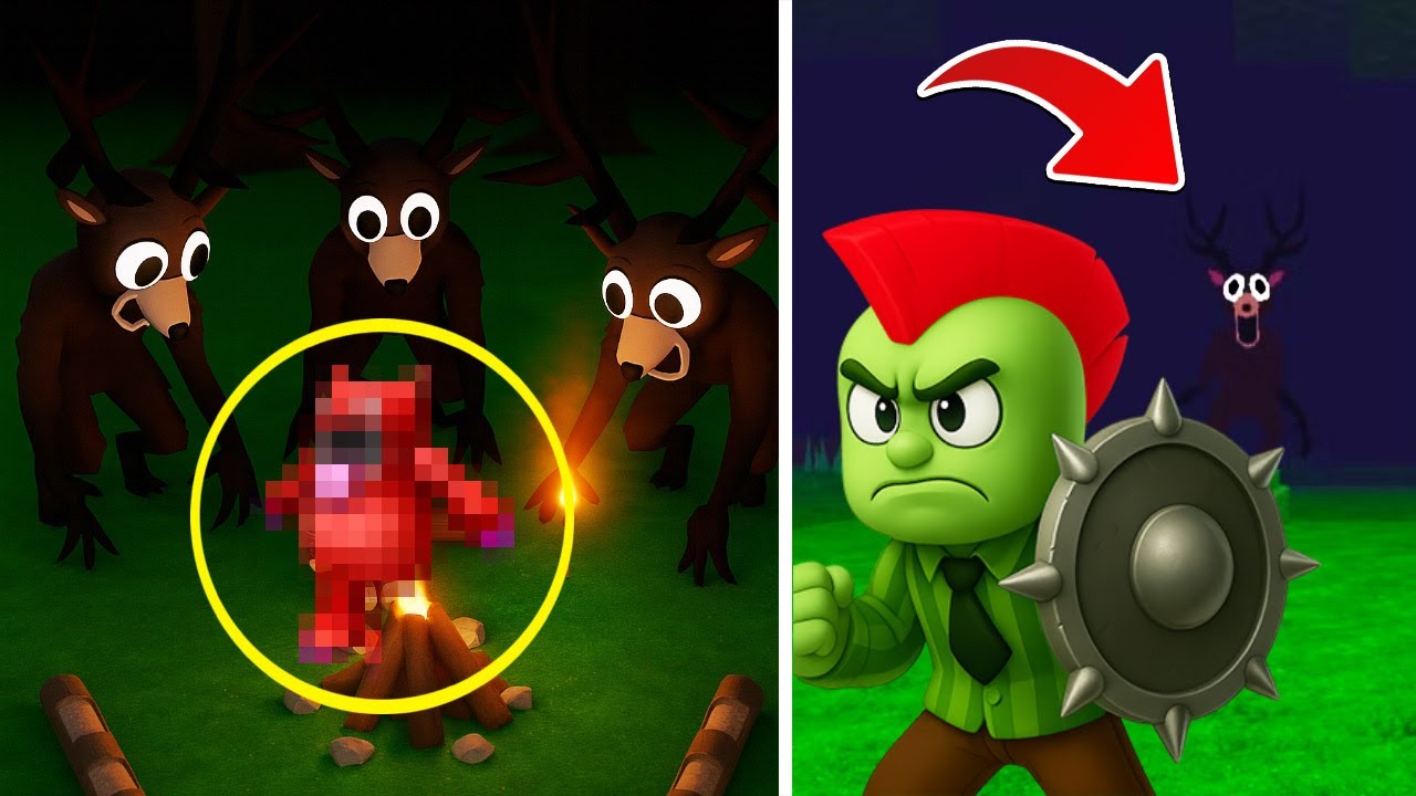 Job Vindt Clue Over Nieuwe Wezen In 99 Nachten In Het Bos... In Roblox!