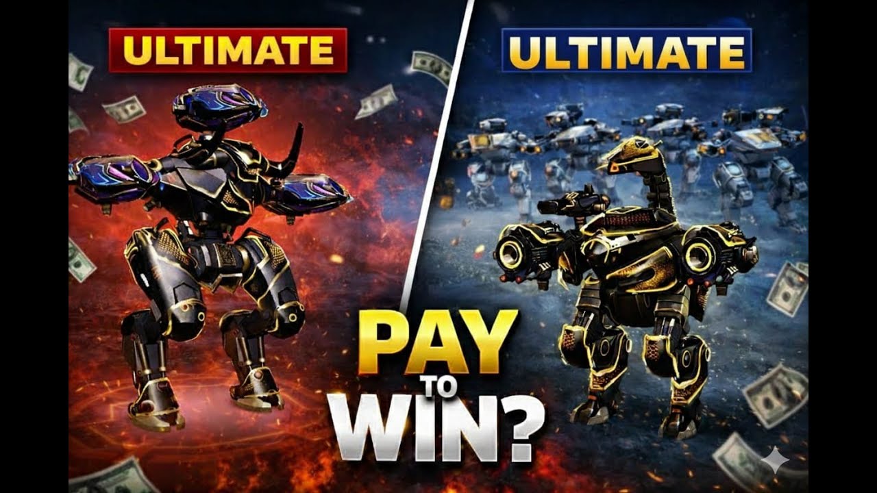 WAR ROBOTS Is PAY TO WIN? | Ultimate Robots vs Free Players