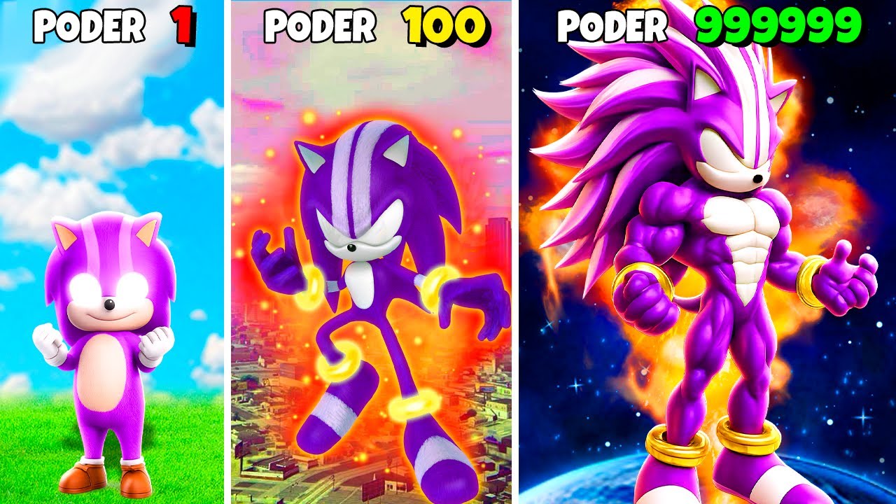 Mejorando a DARKSPINE SONIC en GTA 5 !! (Sonic Movie mod)