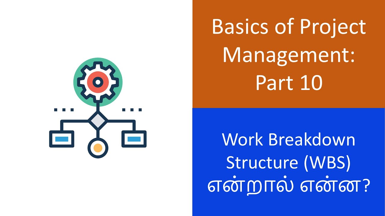 Basics of Project Management in Tamil - Part 10 - Work Breakdown Structure (WBS)
