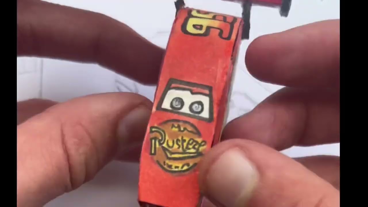 tuto  tippex flash mcqueen