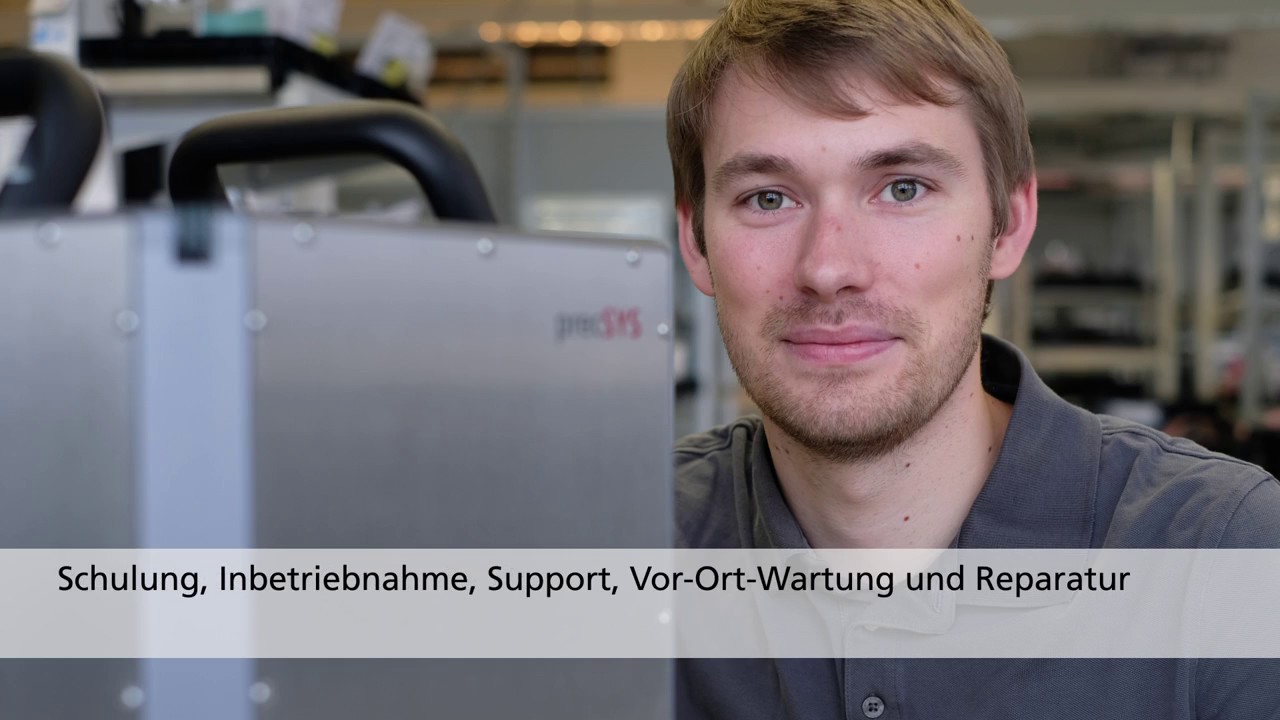 precSYS: 5-Achsen Mikrobearbeitungs-System f&uuml;r UKP Laser