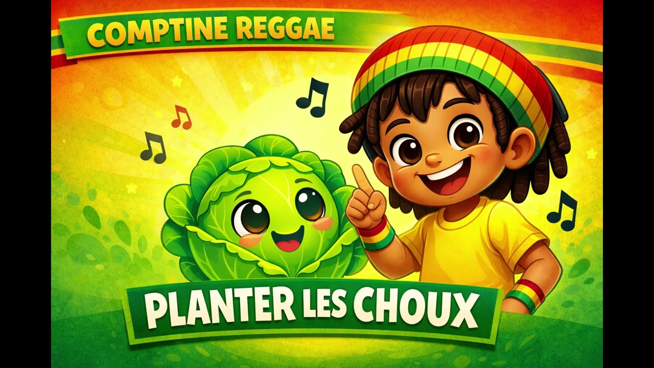 🥬🎶 Savez-vous planter les choux… version REGGAE qui groove !